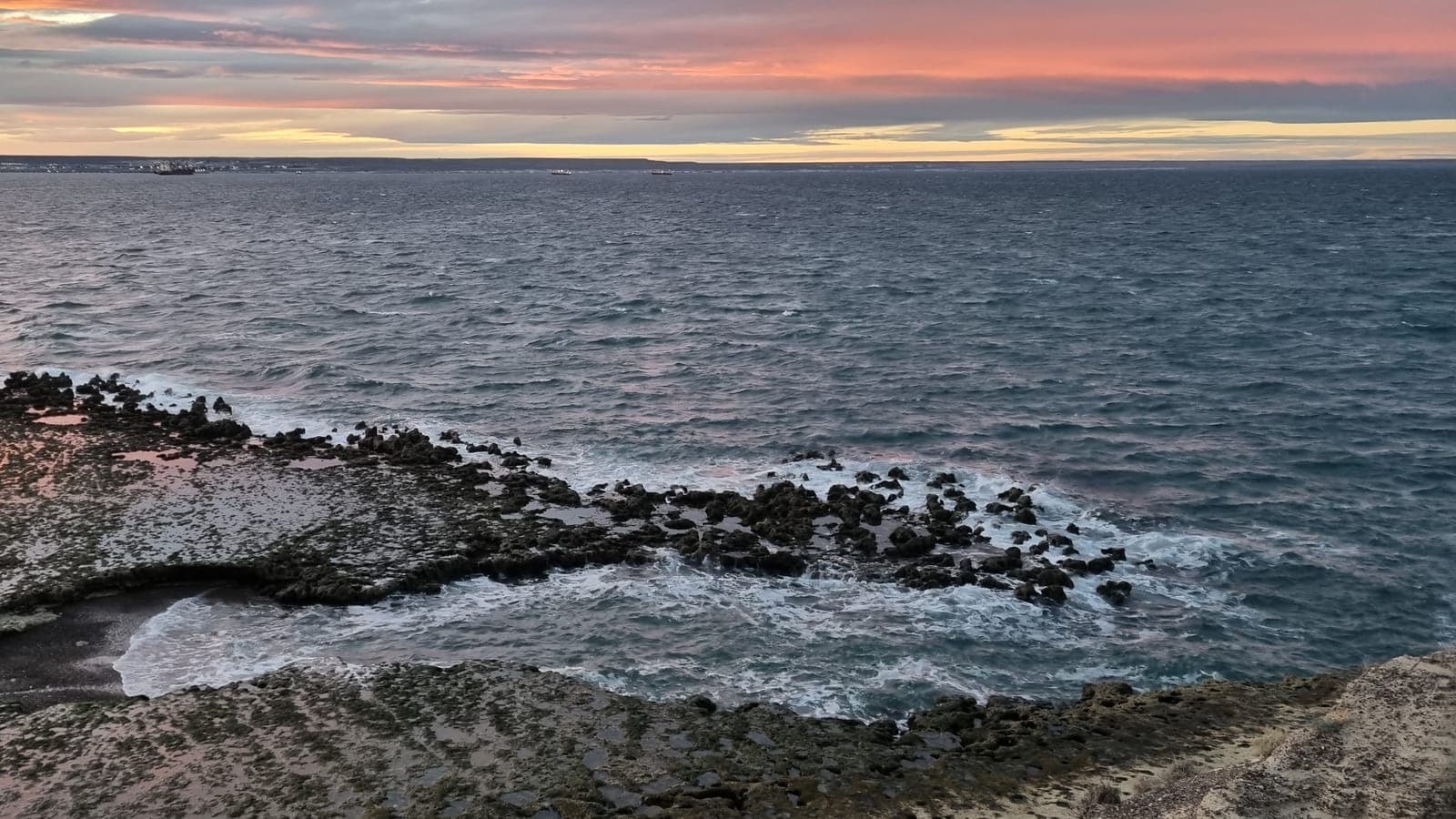 Panoramic view of Puerto Madryn