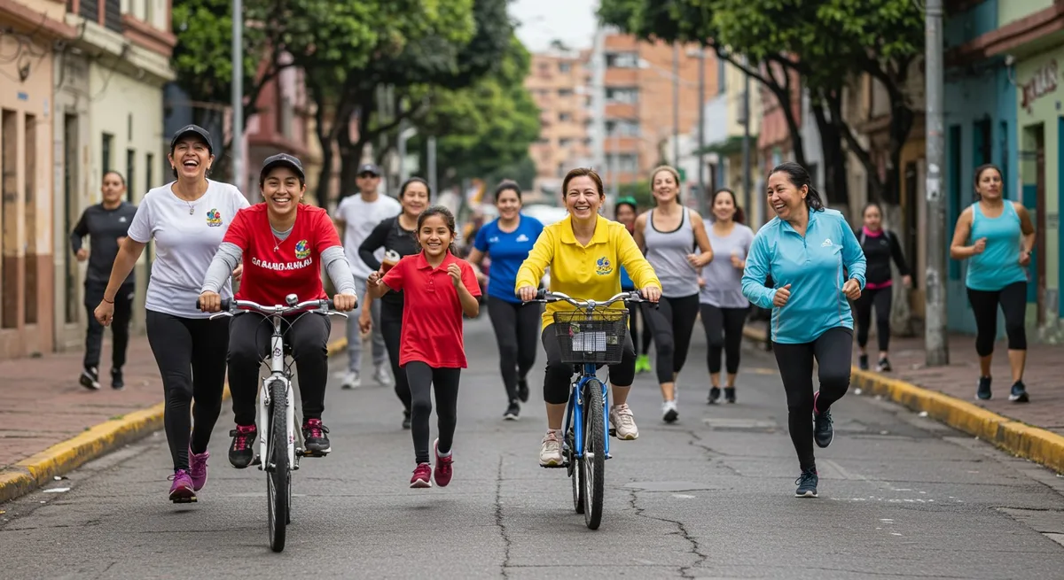 Recreational Cycle Paths Consolidated as an Engine of Wellbeing during the American Week of Sport