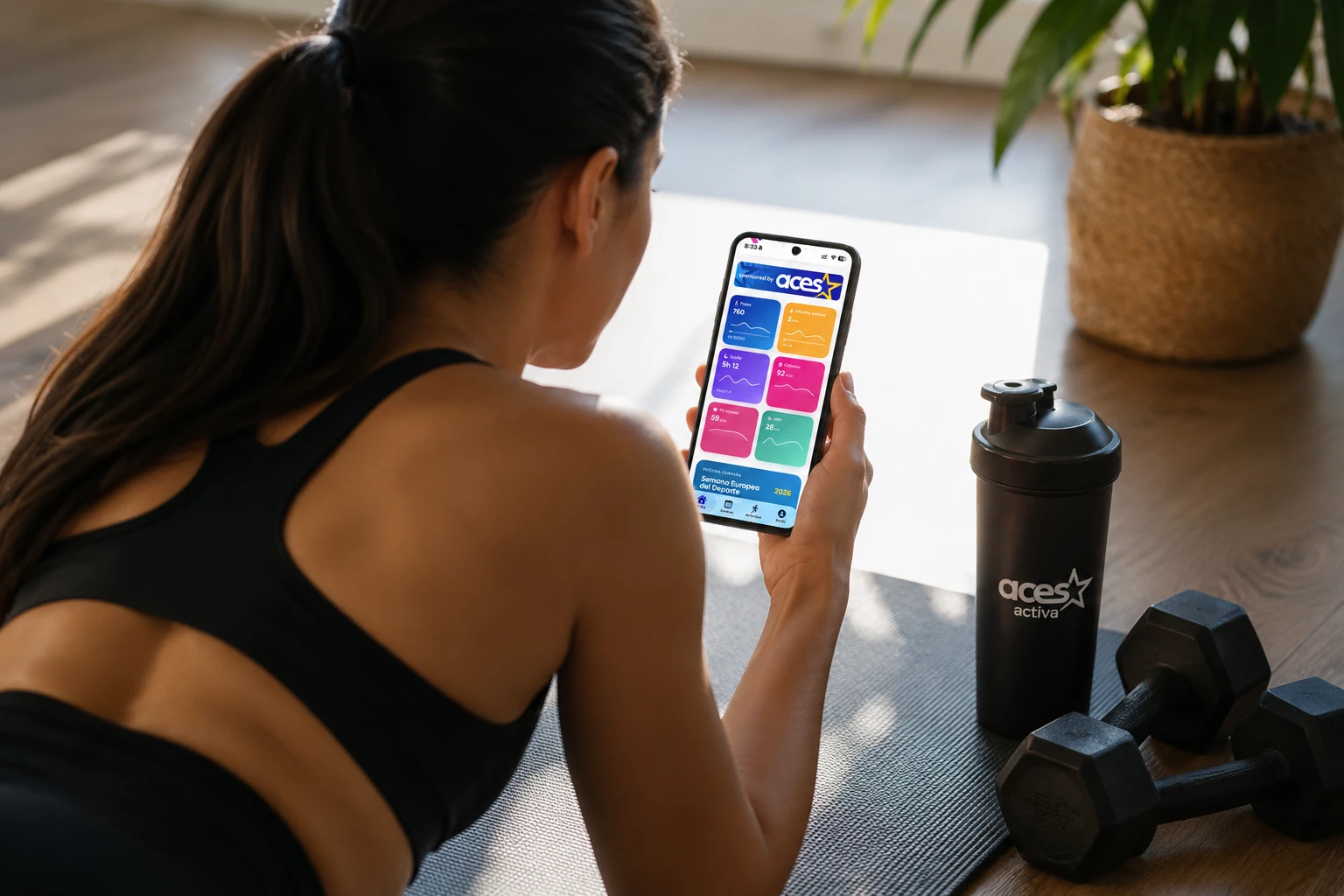 ACES Activa, the citizen sport app, available on iOS