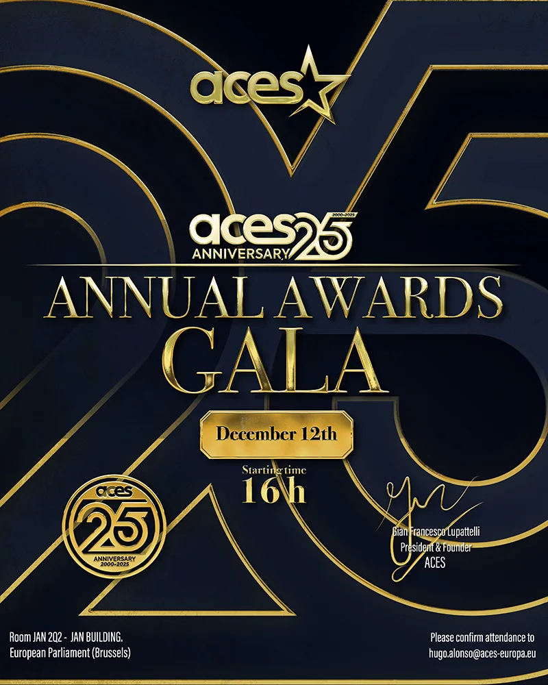 Save the date: ACES Awards Gala 12 December
