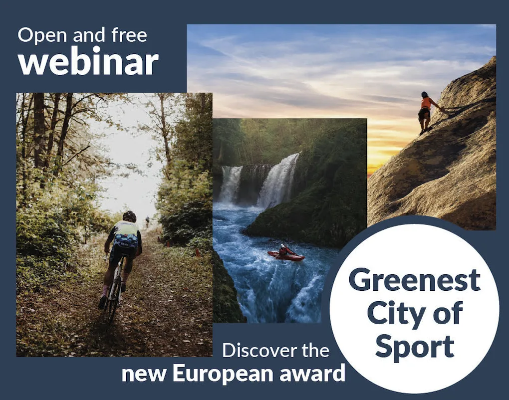 Webinar series to promote the «Greenest City of Sport» award